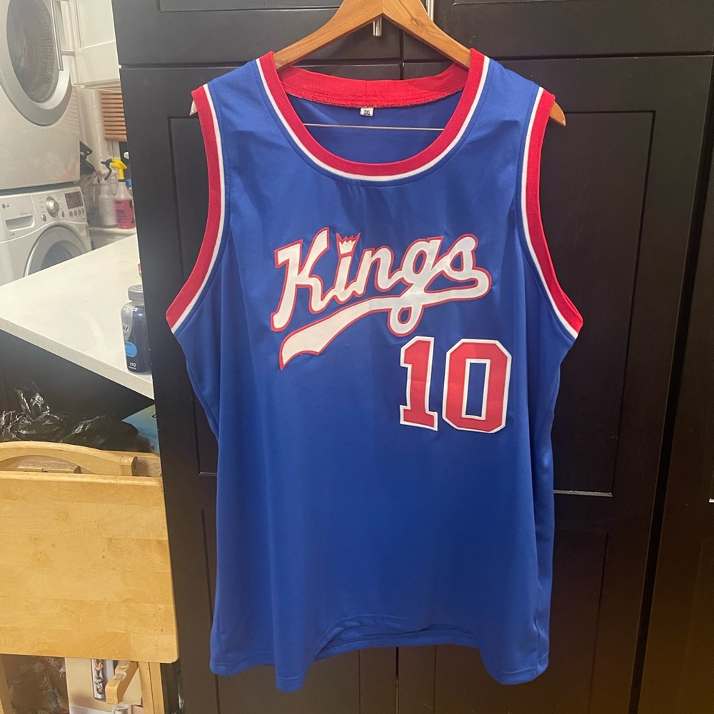 New Custom Nate Archibald Kings Jersey Size 2XL